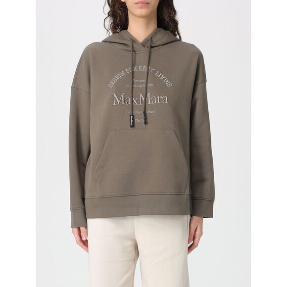 'S Max Mara Sweatshirt Woman Green